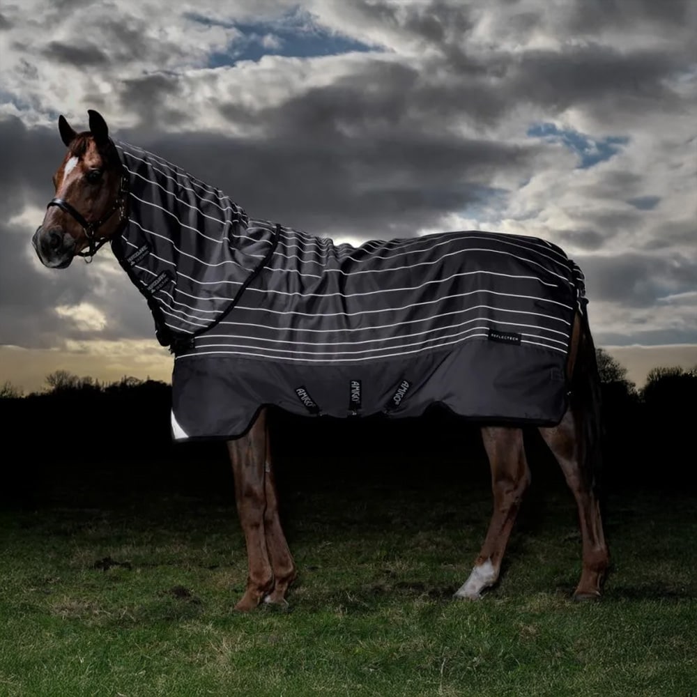 Uitrijdeken  Amigo 1200D FieldSafe Reflectech plus Turnout 100g Horseware®
