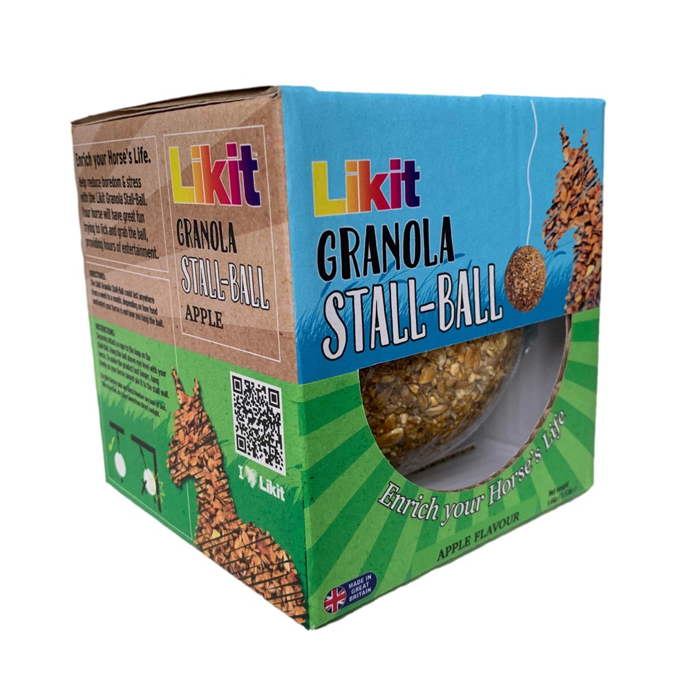 Paardensnacks  Likit Granola Stall Ball Likit
