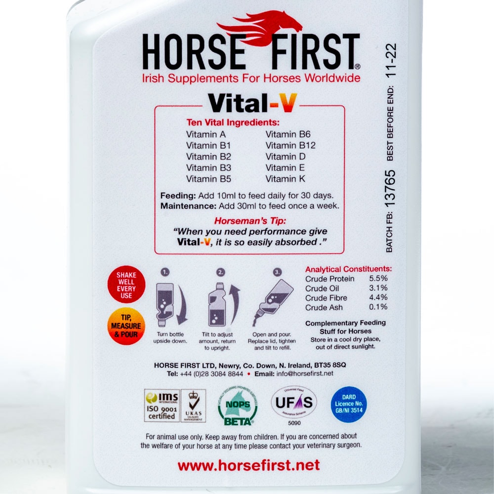   Vital V HORSE FIRST®