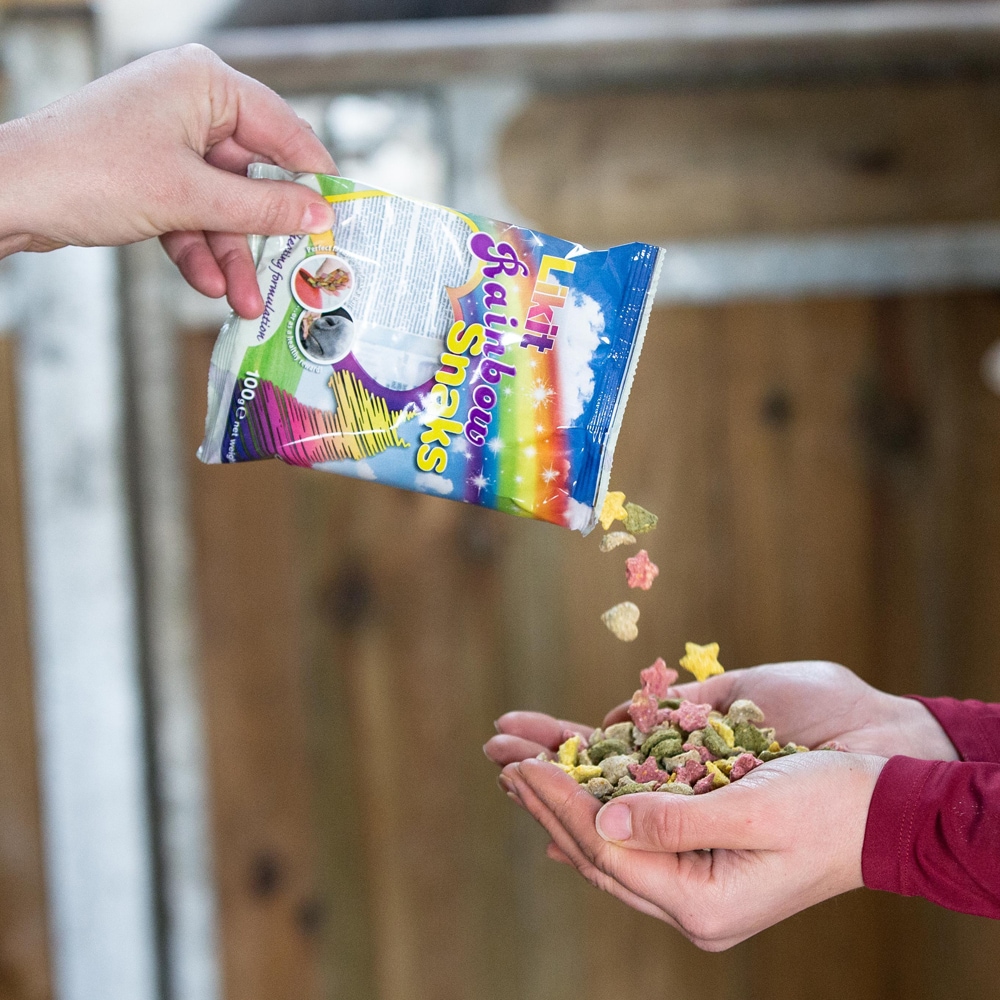 Paardensnacks 100 g Snaks Rainbow Likit