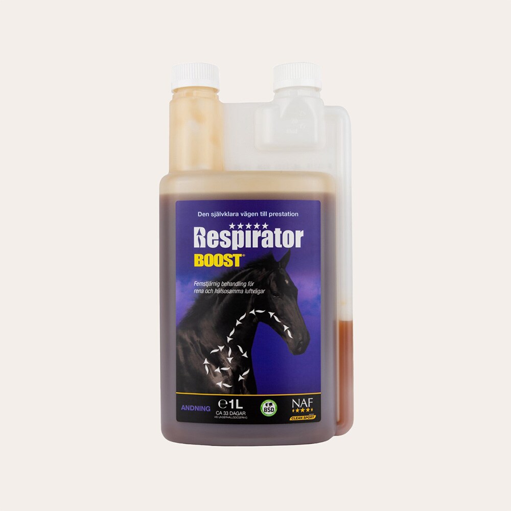 Voedingssupplementen Paard Respirator Boost Liquid 1L NAF