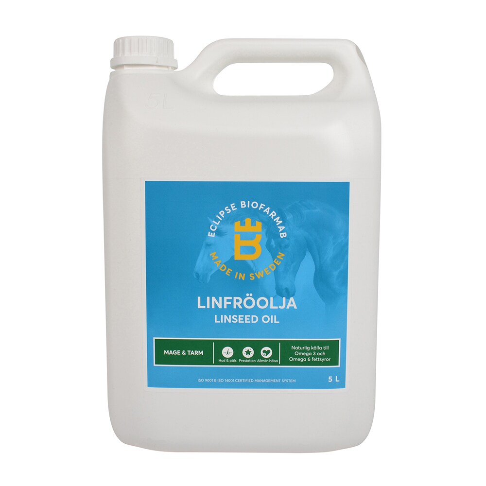 Lijnzaadolie 5 L  Eclipse Biofarmab