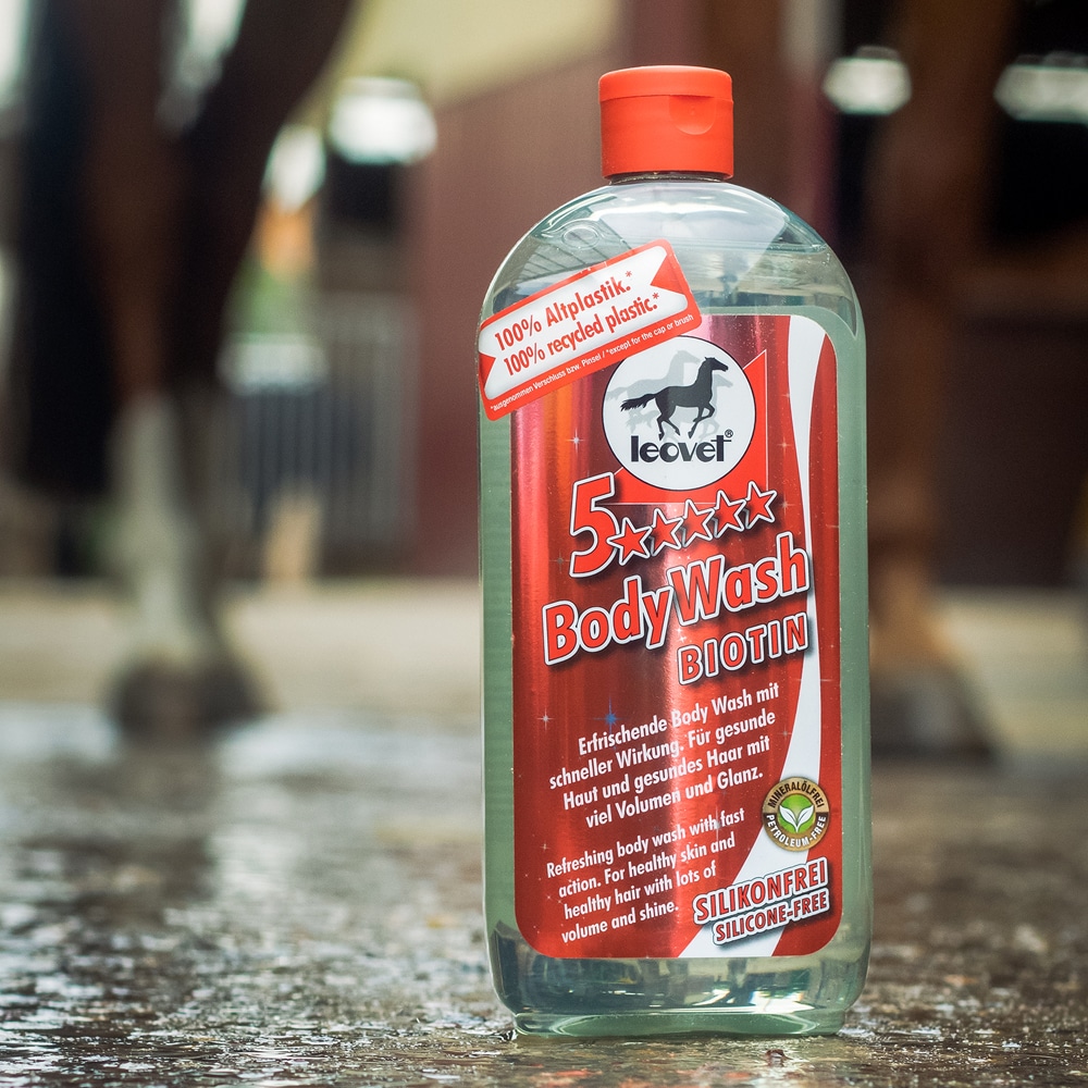 Paardenshampoo  5-Star Biotin Body Wash leovet®