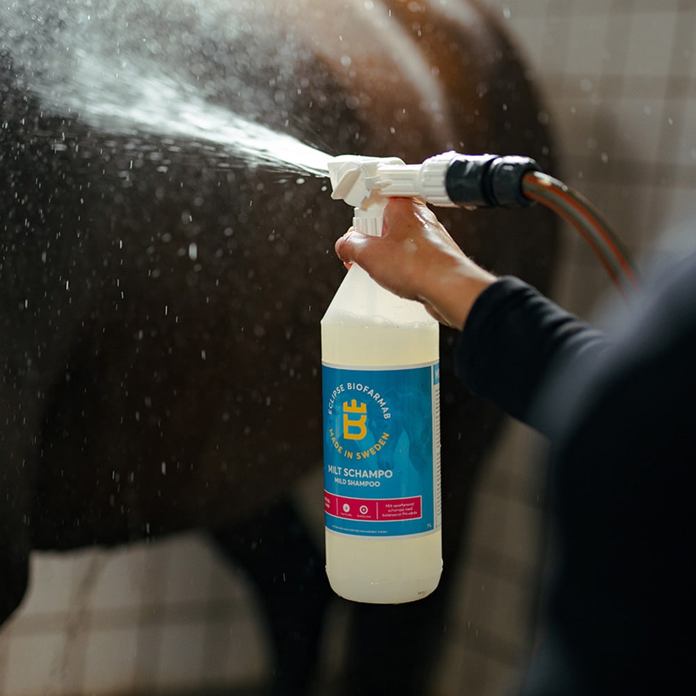 Paardenshampoo 1 l. Sprutmunstycke Eclipse Biofarmab