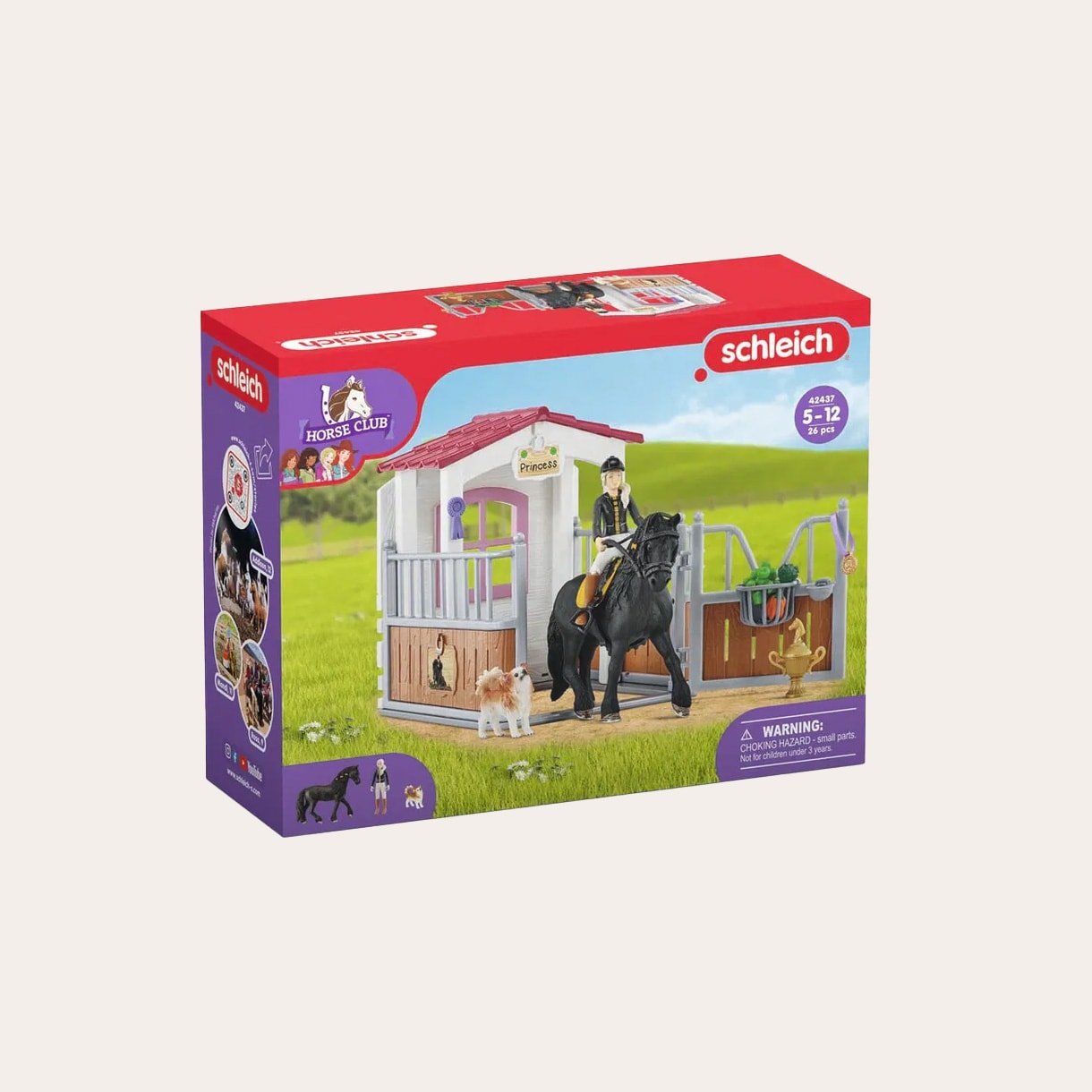 Speelgoed Horse Box with Horse Club Tori & Princess Schleich