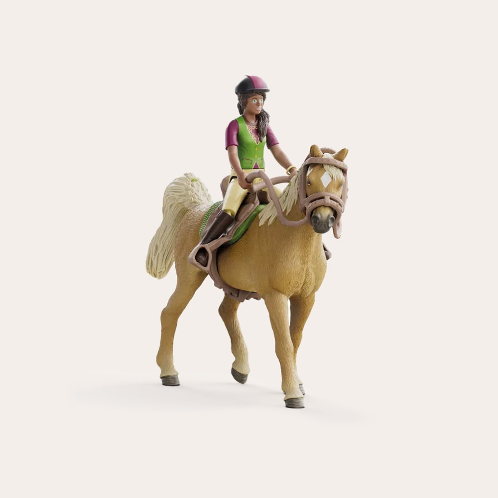 Speelgoed  Horse Club Sarah & Mystery Schleich