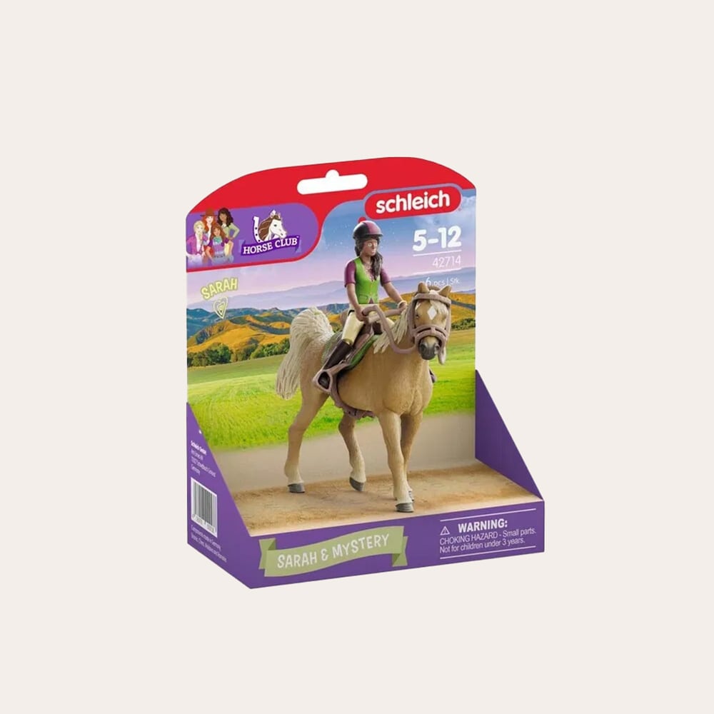 Speelgoed  Horse Club Sarah & Mystery Schleich
