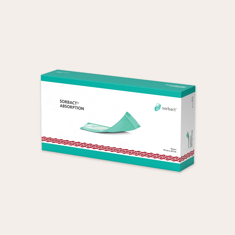  Pak van 10 stuks. Absorption 10x20 cm Sorbact