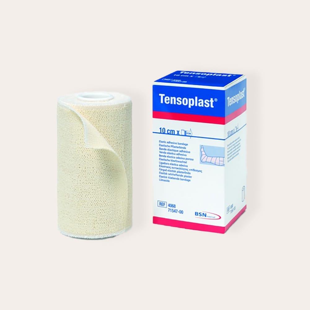  Pak van 12 stuks. 10 cm x 2,7m - 4,5m Tensoplast