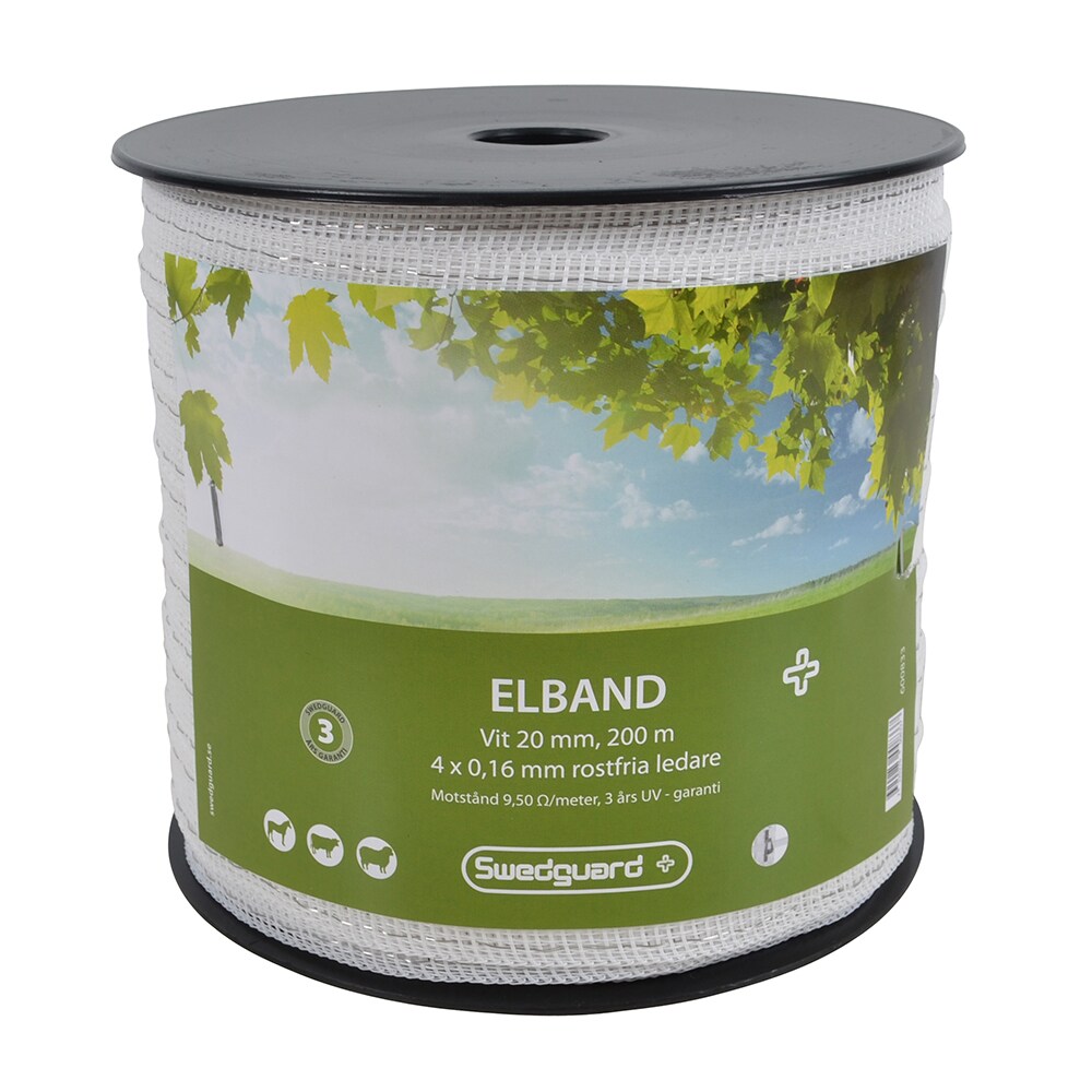Elektrische band  + 20 MM Swedguard
