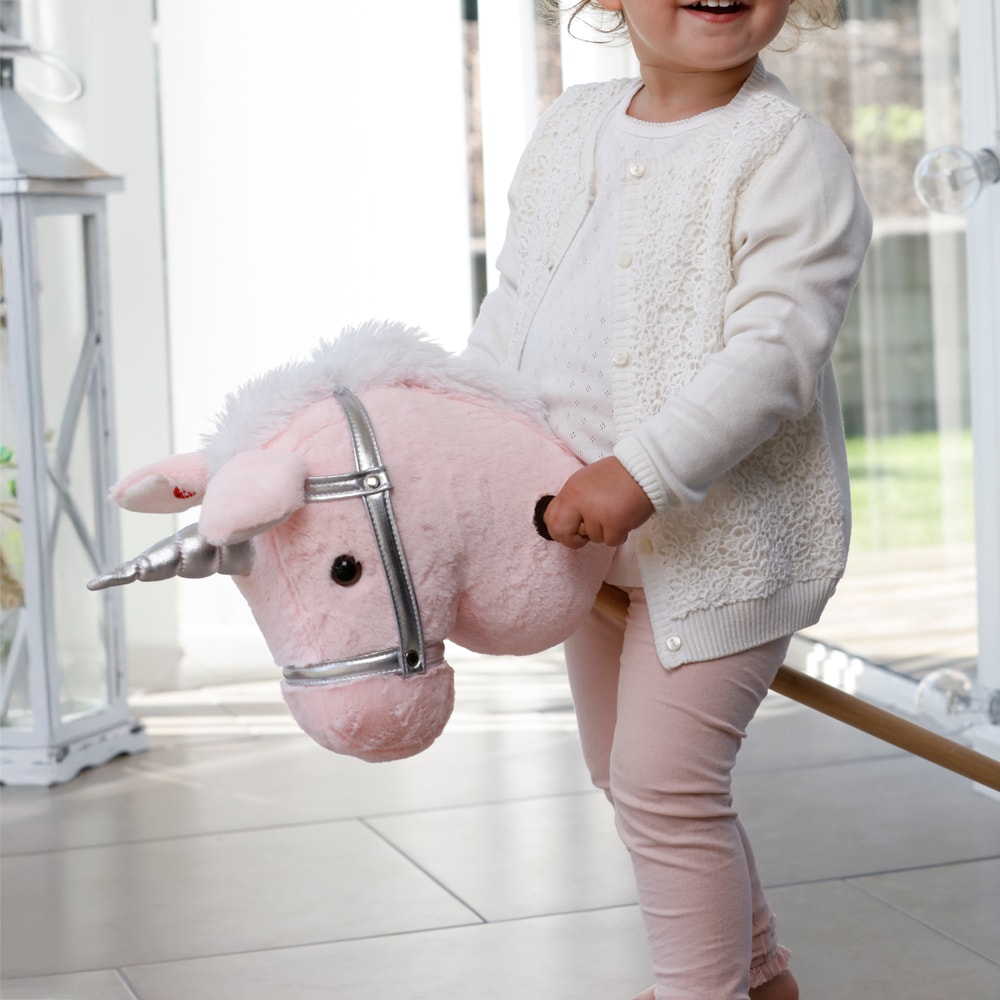 Stokpaard  Unicorn Teddykompaniet