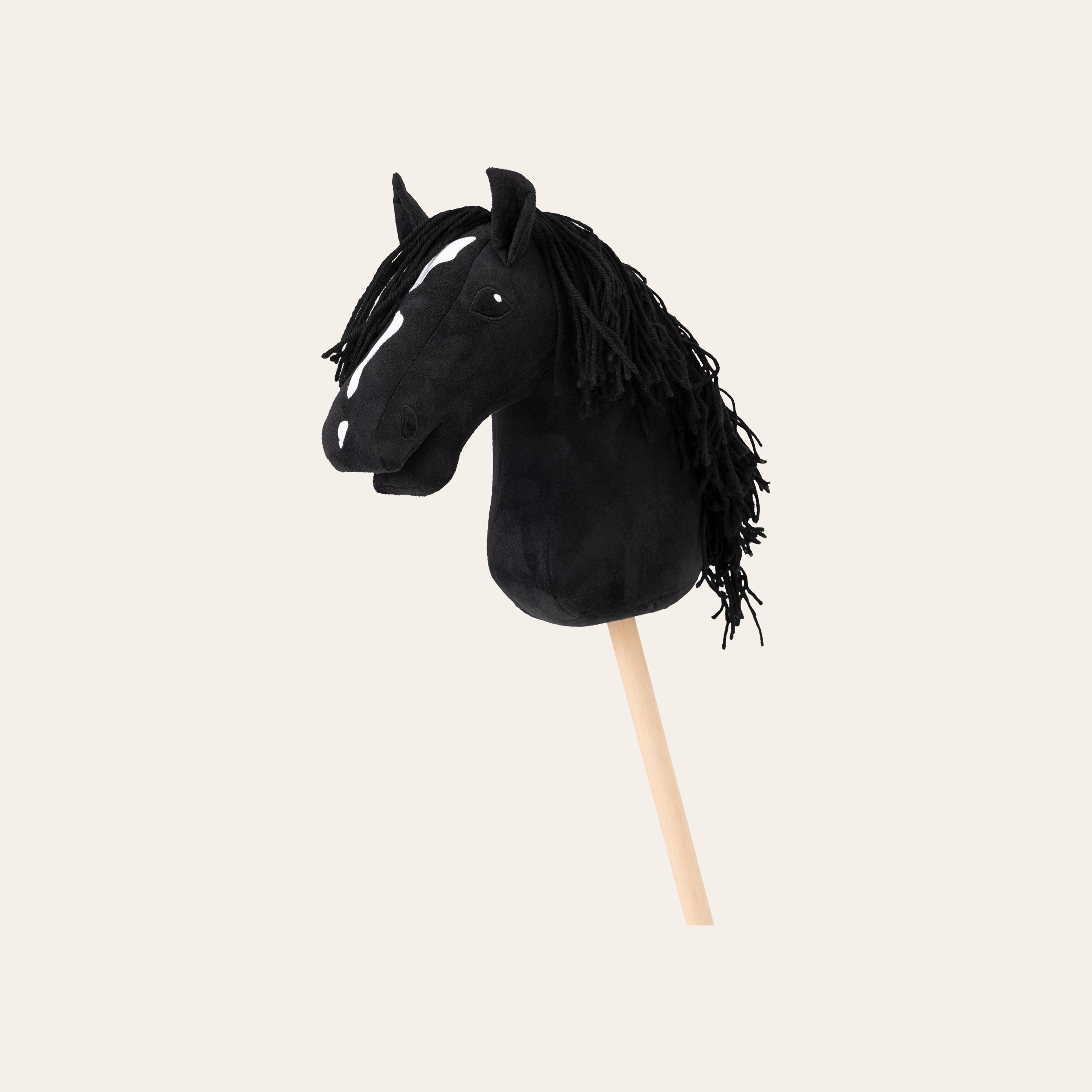 Stokpaard Ebony Hööks